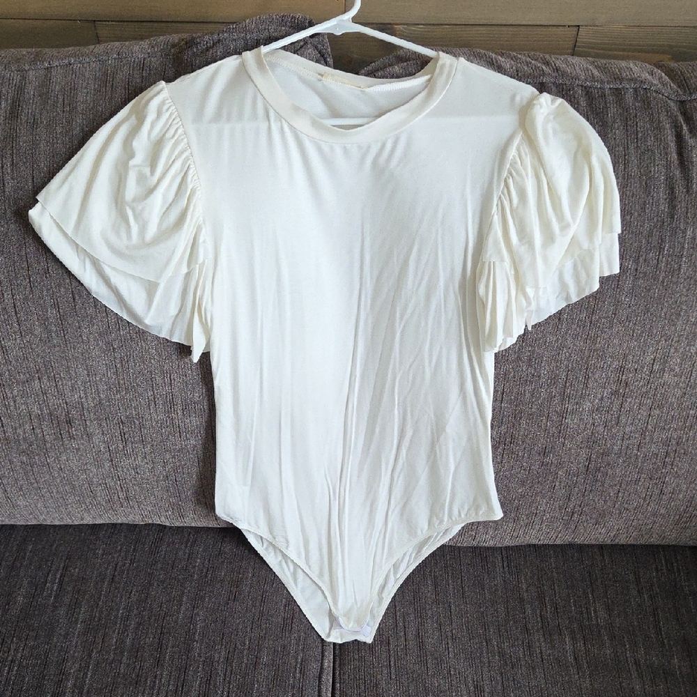 Elegant Cream Bodysuit
